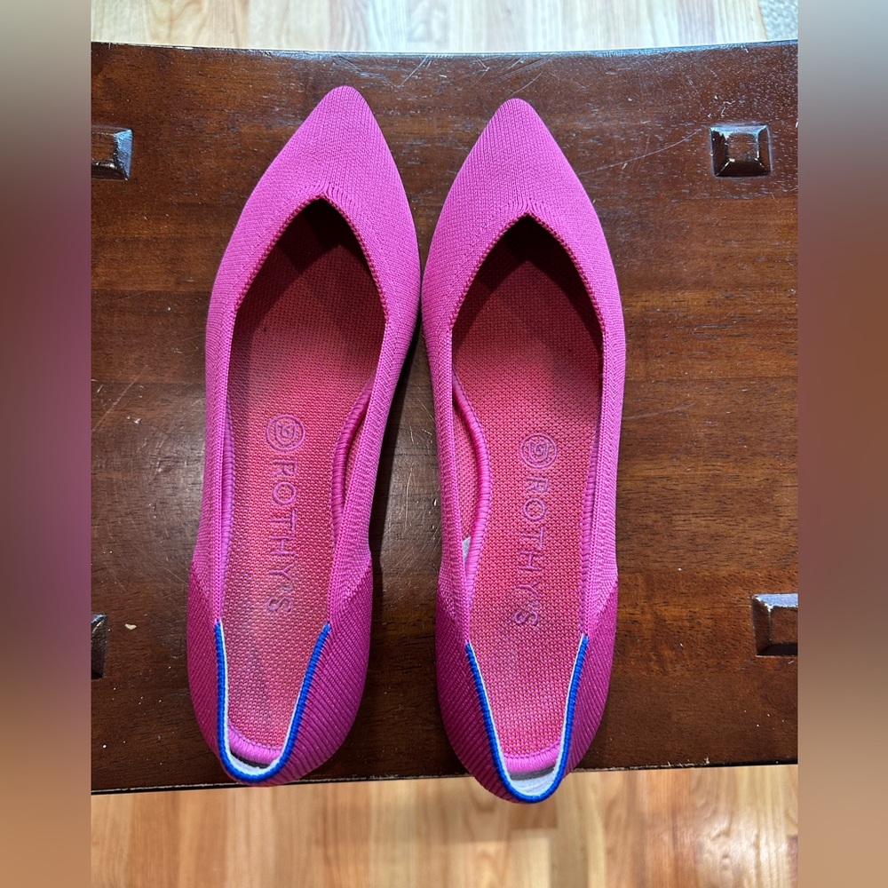 Rothy’s Berry Points size 10